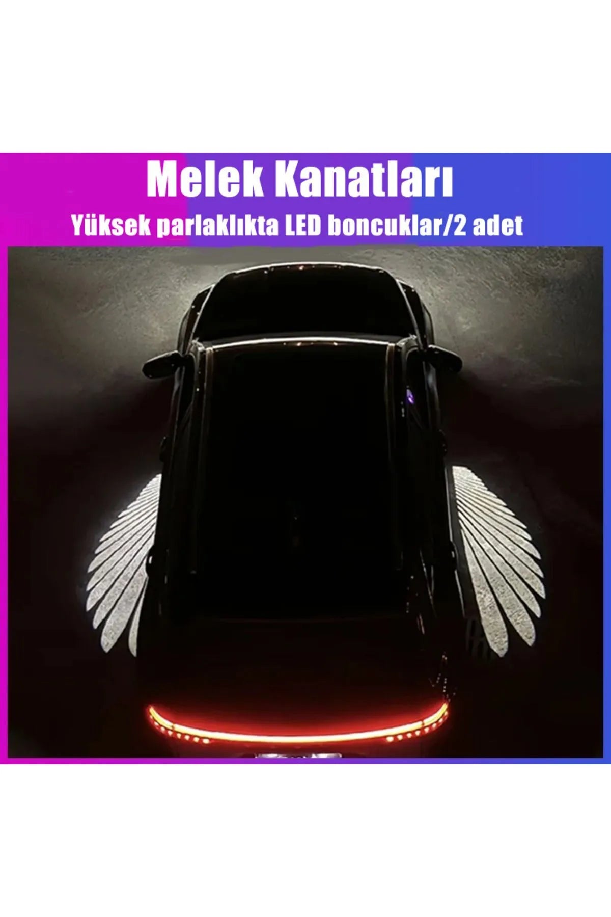 Ayna Altı Kanatlı LED (2 Adet)